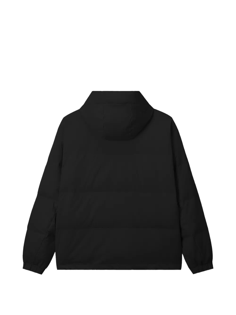 CHOCOOLATE hooded padded jacket Zwart