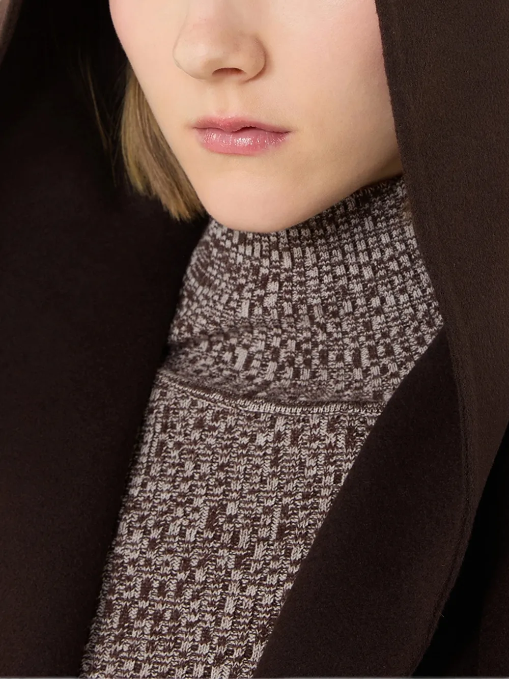 Sportmax Mantel met ceintuur Bruin
