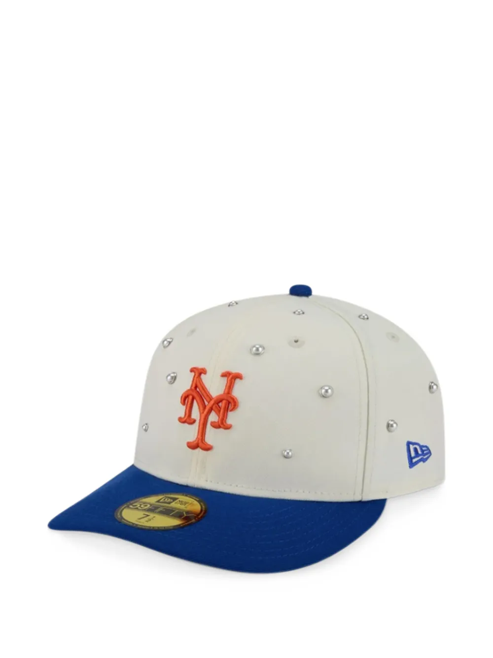 NEW ERA CAP x NY Mets 59FIFTY faux-pearl embellished baseball cap Wit