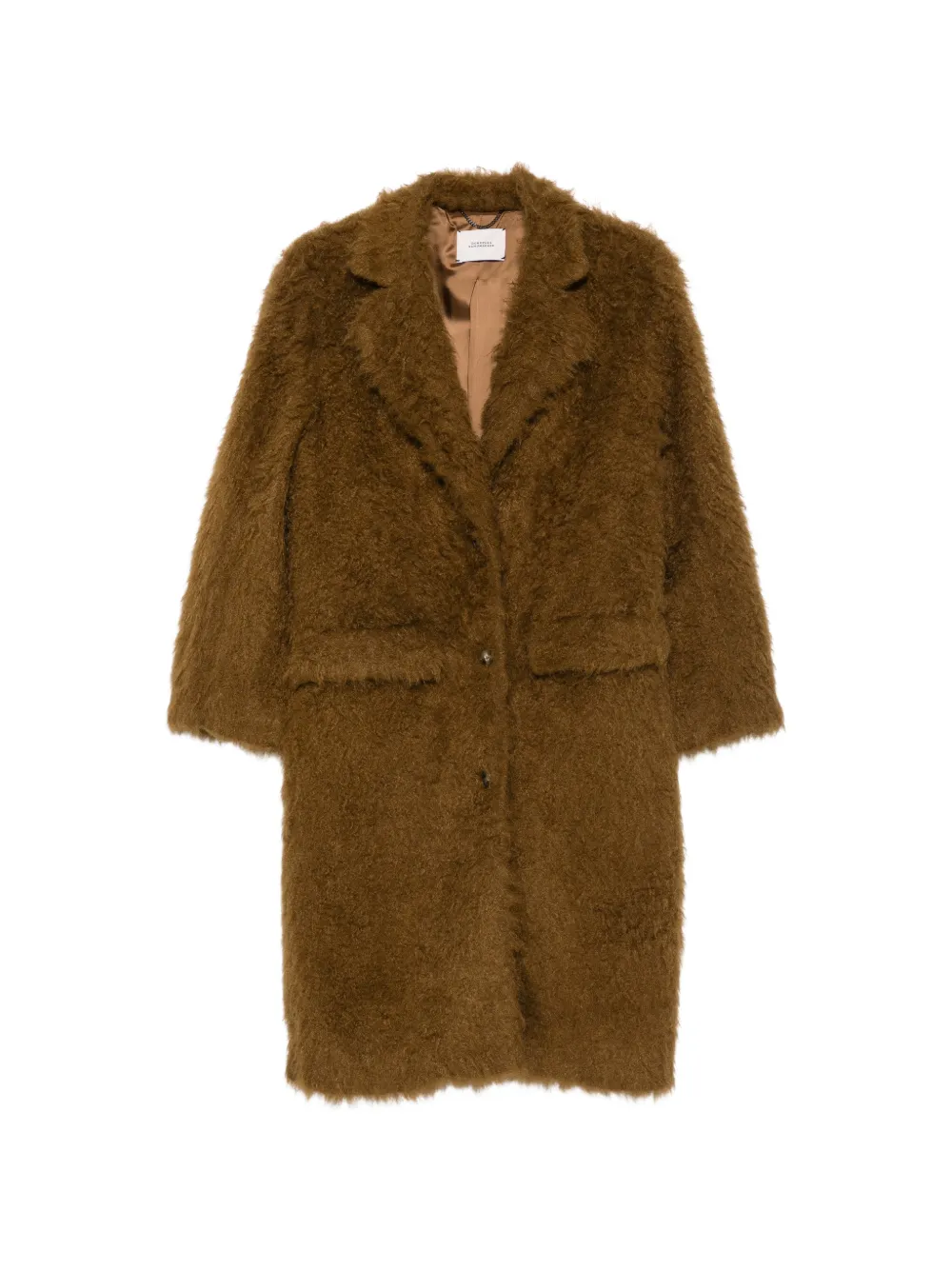 Dorothee Schumacher notched-lapel coat Bruin