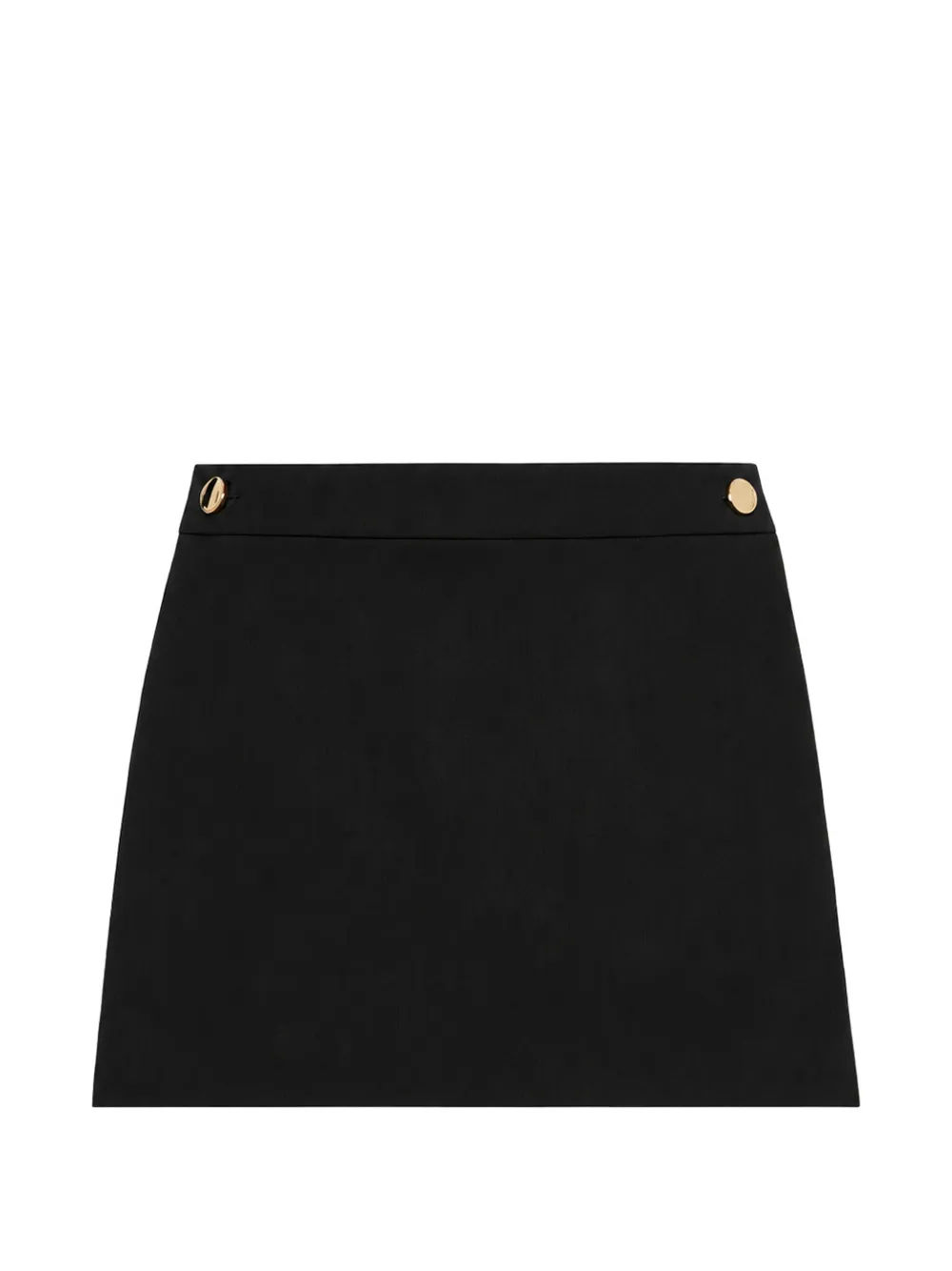 Sportmax Shorts mit Knopfdetail - Schwarz