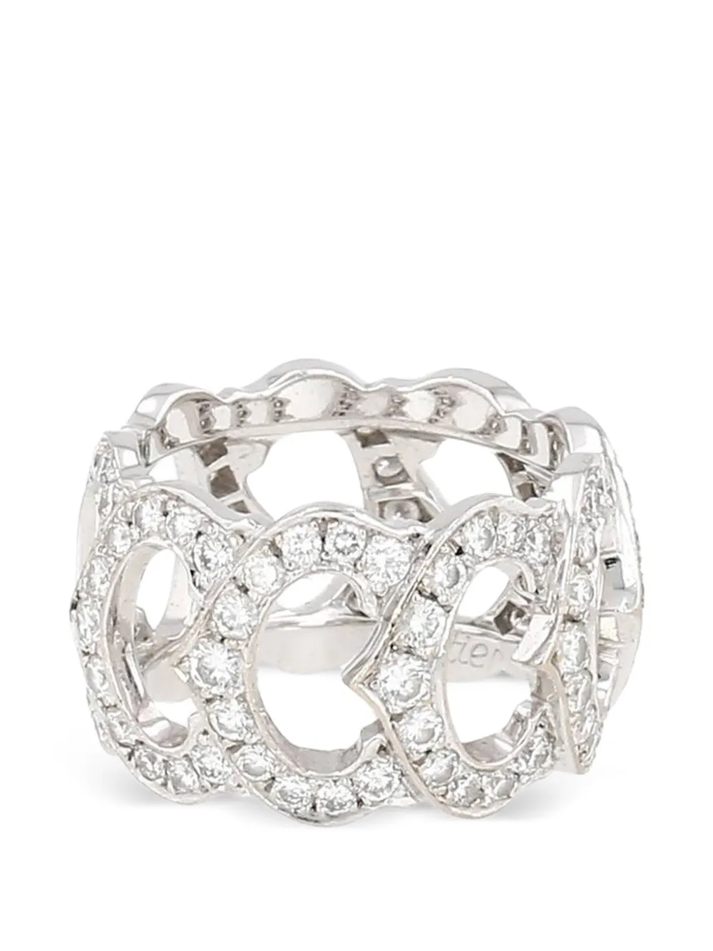 Cartier white gold and diamonds ring - Silber