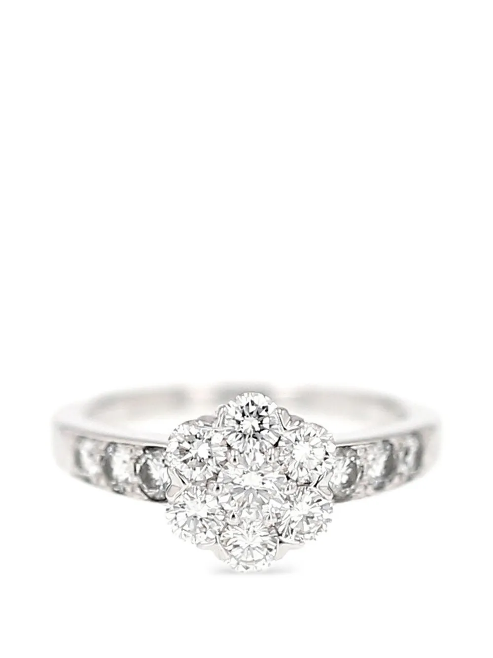 Van Cleef & Arpels Pre-Owned 2020s Fleurette diamond ring - Silber