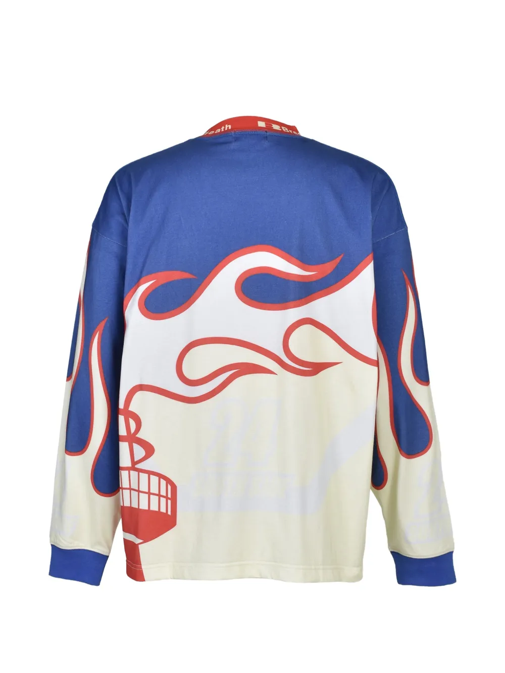 BREATH Racing T-shirt met lange mouwen en grafische print Blauw