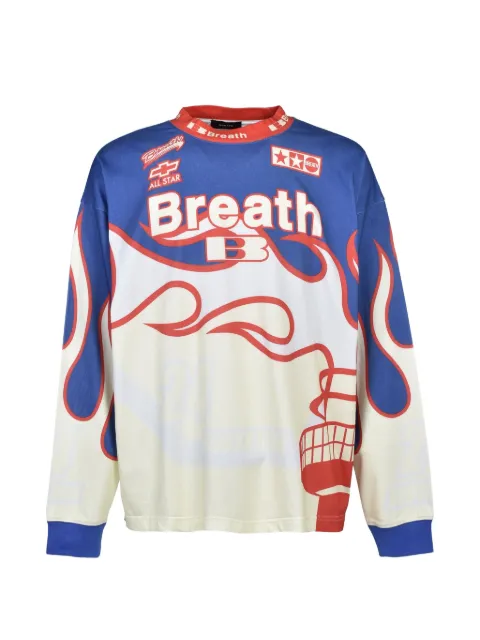 BREATH Racing graphic-print long-sleeve T-shirt