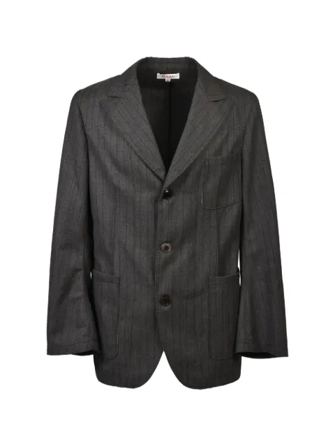 MASU Farmer's pinstripe-pattern blazer 