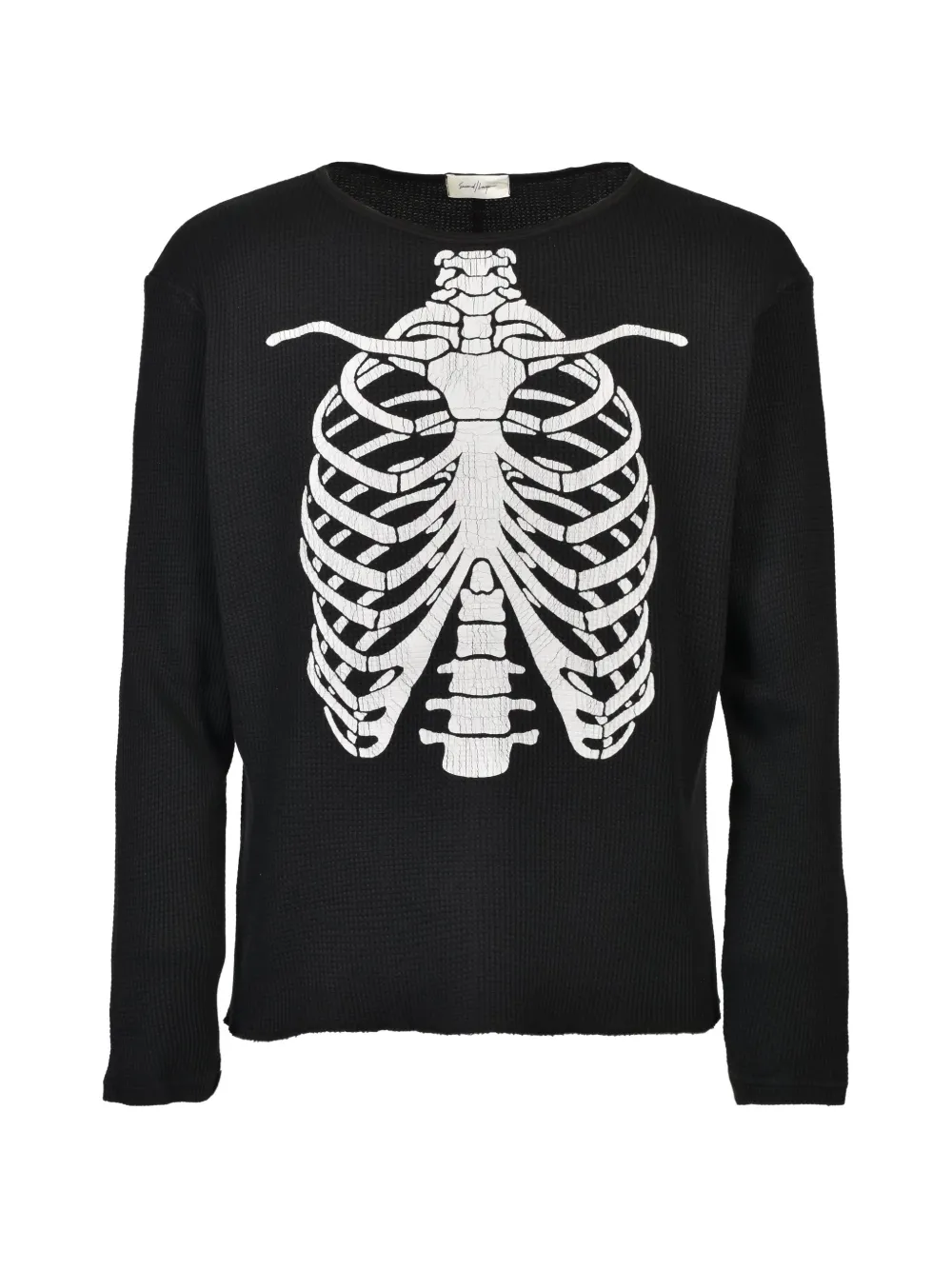 Second/Layer Zero Thermal skeleton-print T-shirt - Schwarz