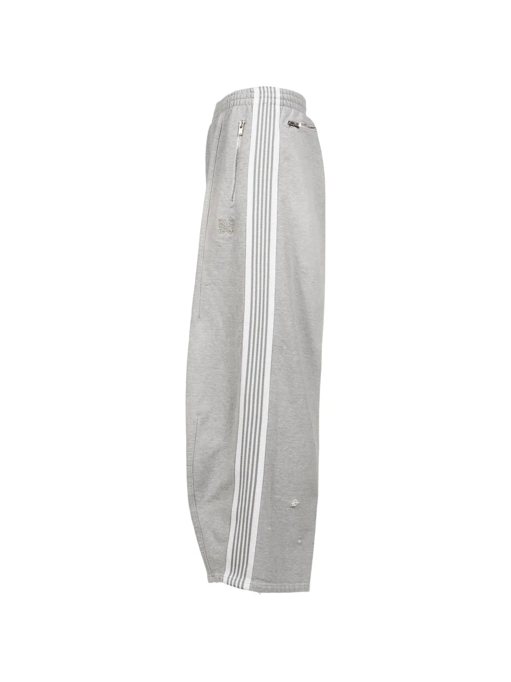 Needles H.D. distressed track pants Grijs