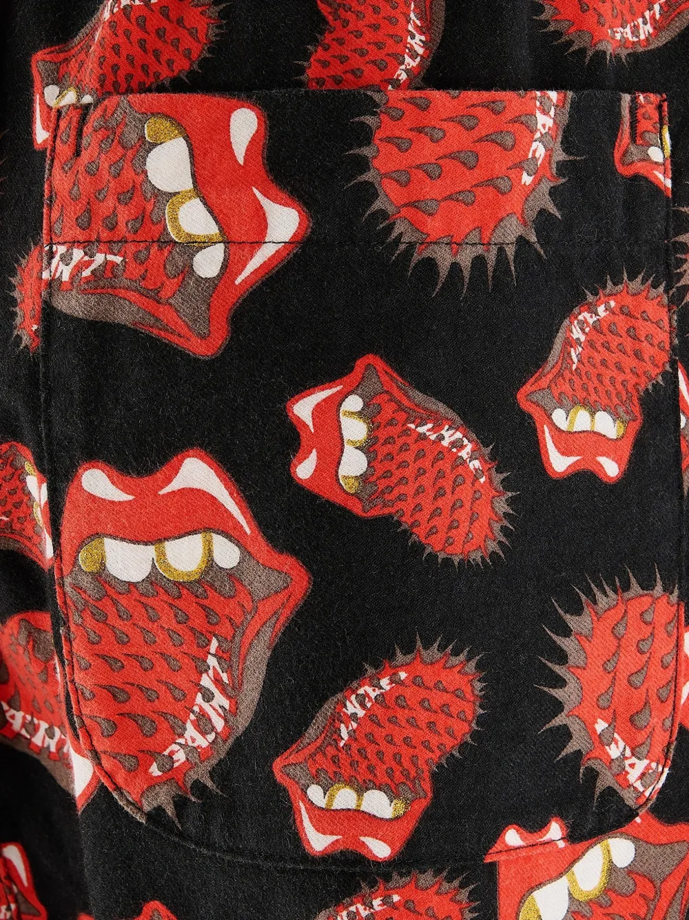 SAINT MXXXXXX x The Rolling Stones pyjamabroek Zwart