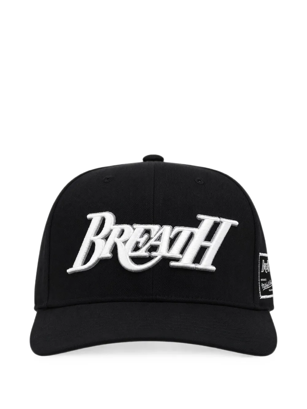 BREATH x Mitchell & Ness Cappello da baseball con ricamo - Nero