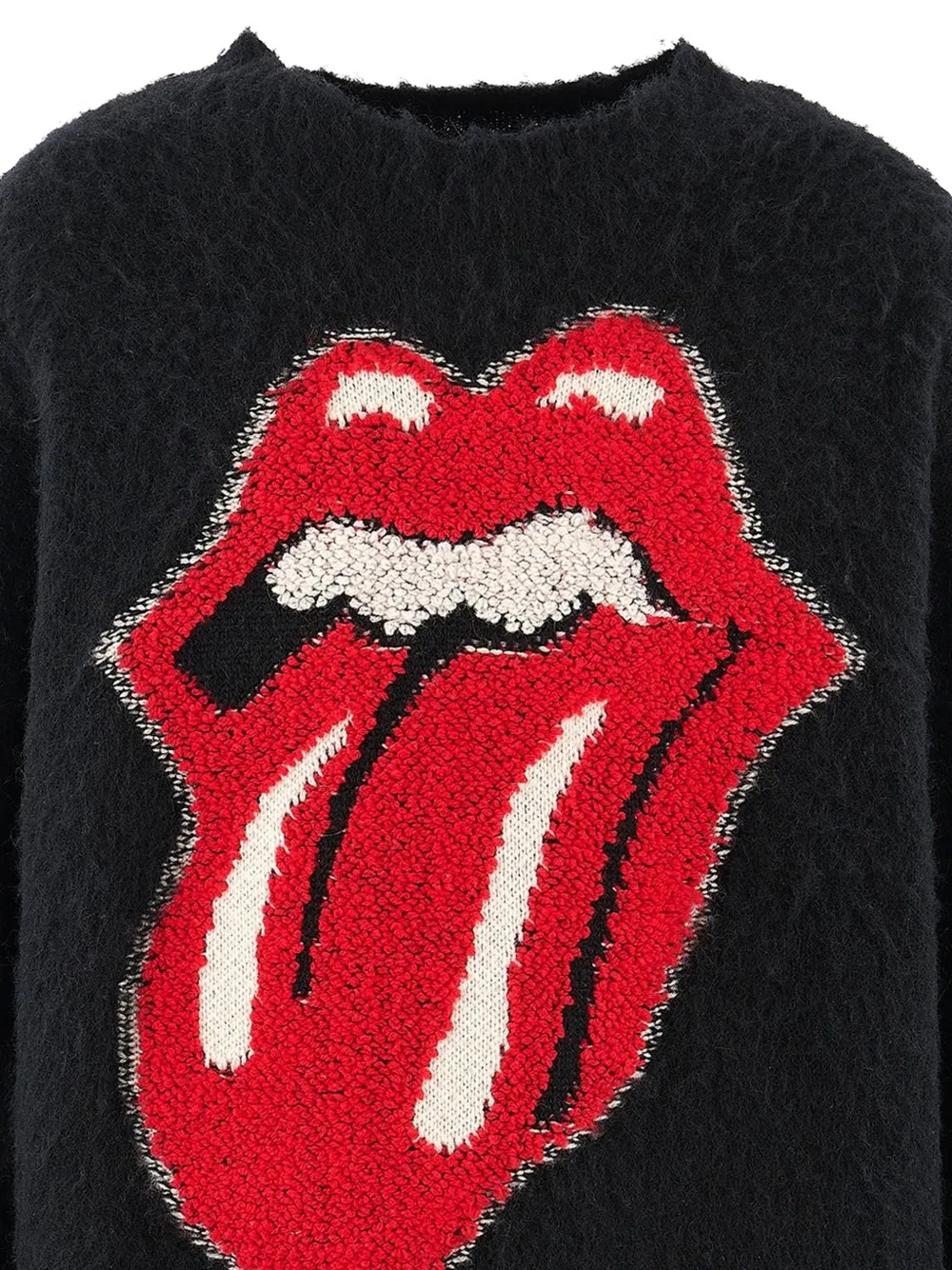 SAINT MXXXXXX x The Rolling Stones trui met ronde hals Zwart