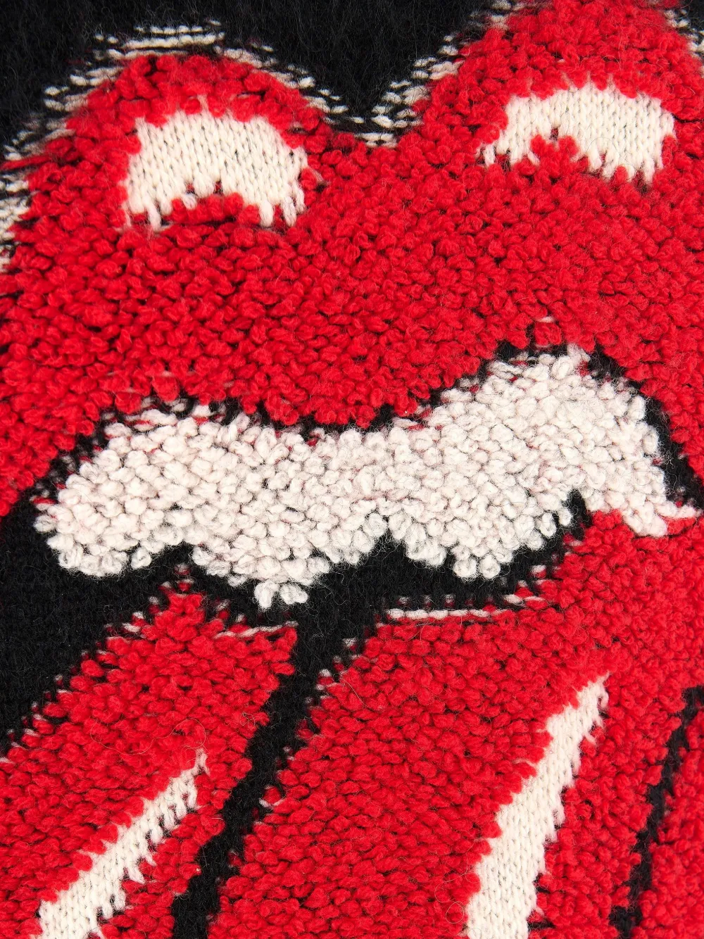 SAINT MXXXXXX x The Rolling Stones trui met ronde hals Zwart