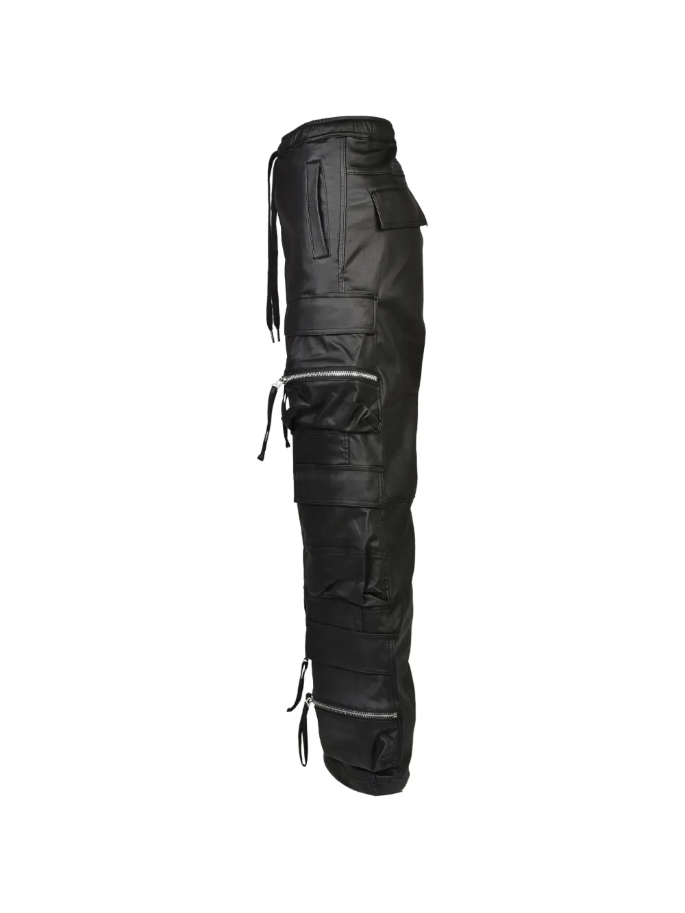 BREATH Coated Triple cargobroek Zwart