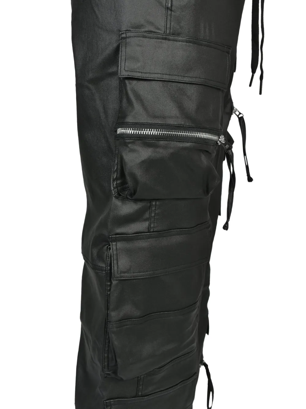 BREATH Coated Triple cargobroek Zwart