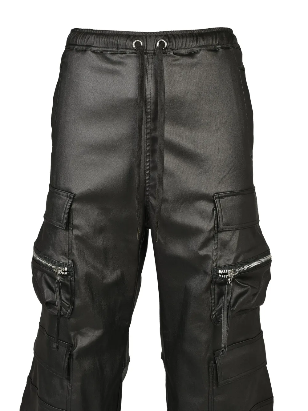 BREATH Coated Triple cargobroek Zwart