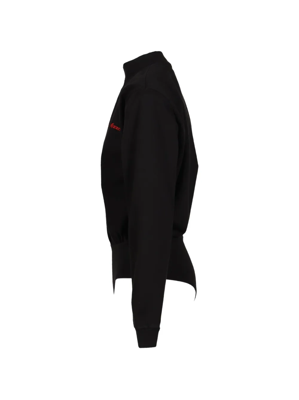 Willy Chavarria Casa de Chavarria long-sleeve bodysuit Zwart
