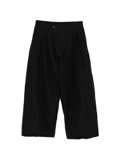 Jan Jan Van Essche pleated wide-leg trousers