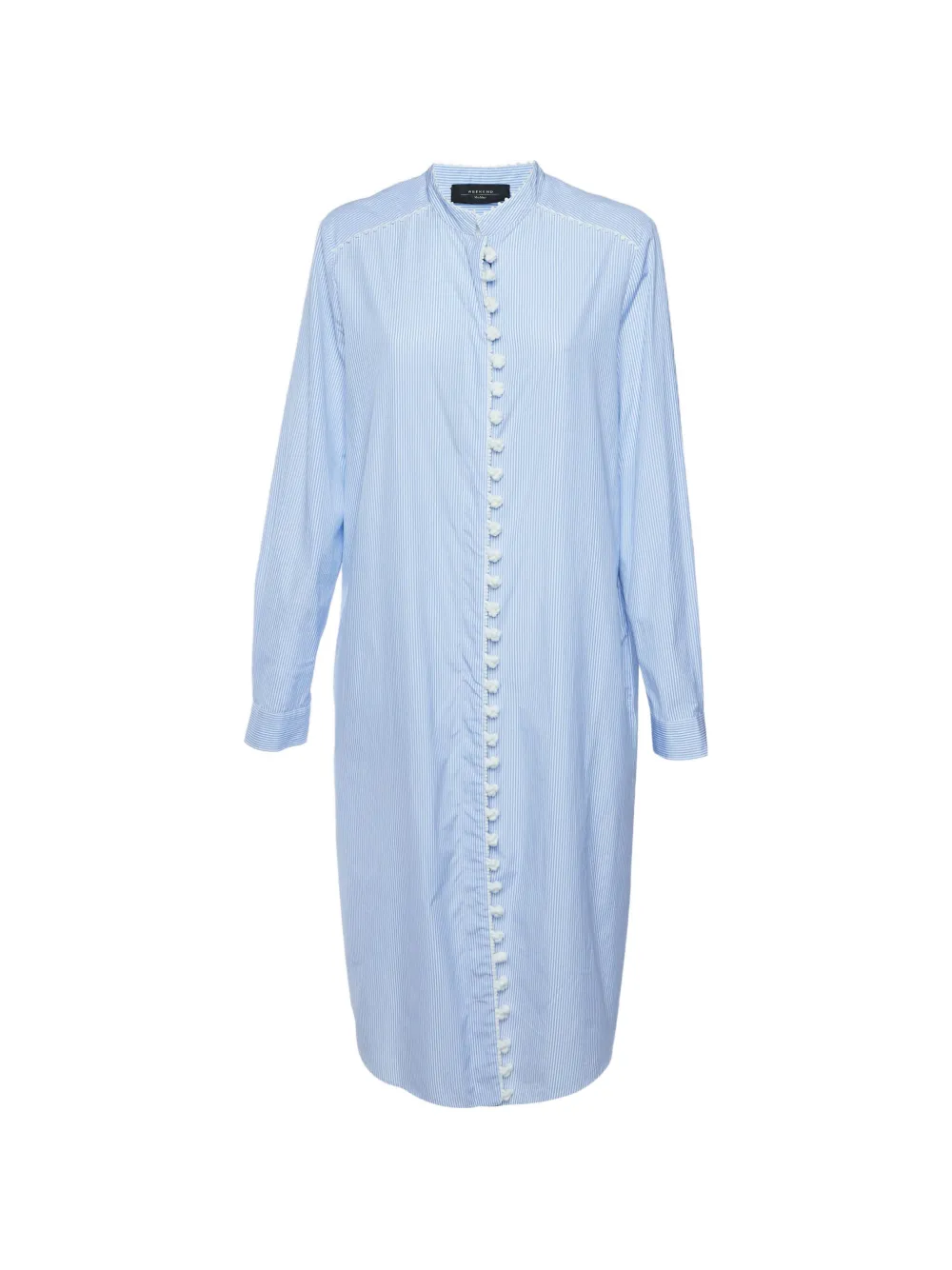 Weekend Max Mara striped mini shirt dress - Bleu Weekend Max Mara striped mini shirt dress - Bleu