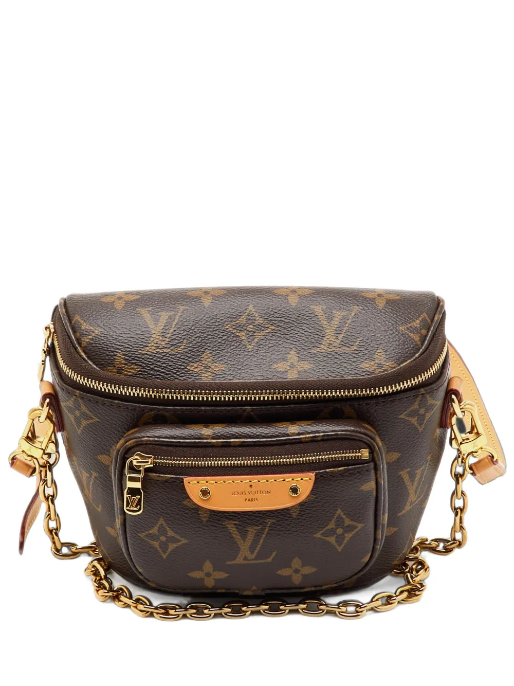 Louis Vuitton Pre-Owned mini sac banane Bumbag monogrammé - Marron Louis Vuitton Pre-Owned mini sac banane Bumbag monogrammé - Marron