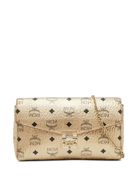 MCM Pre-Owned Visetos envelope crossbody bag