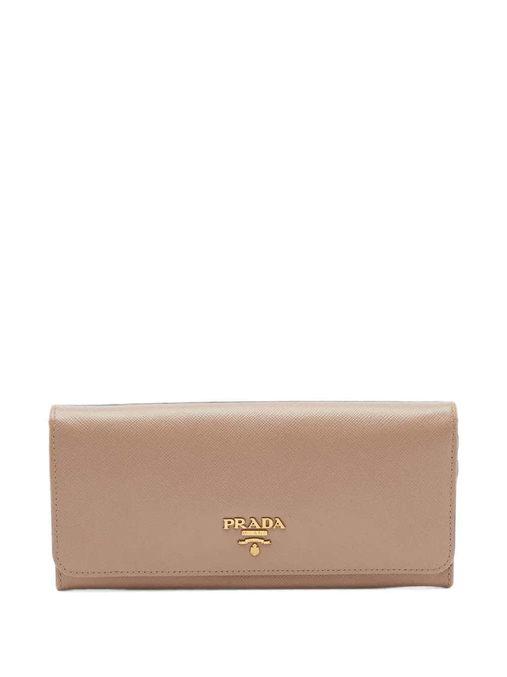 Prada Pre-Owned Portafoglio Saffiano con logo - Toni neutri