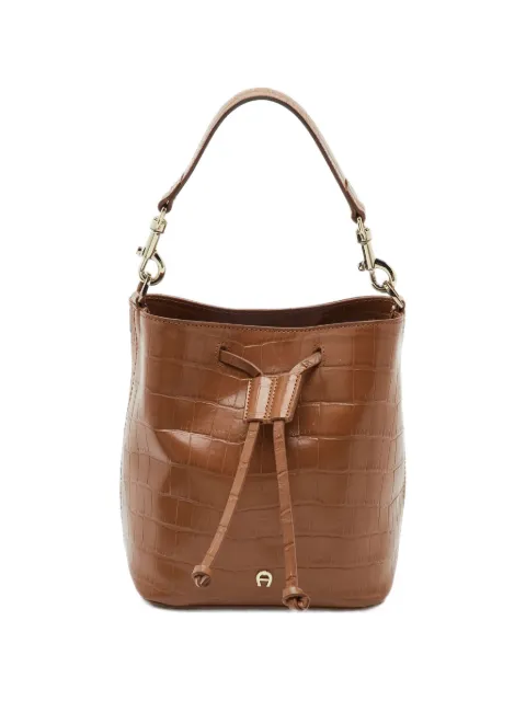 Aigner Kids Laura leather bucket bag