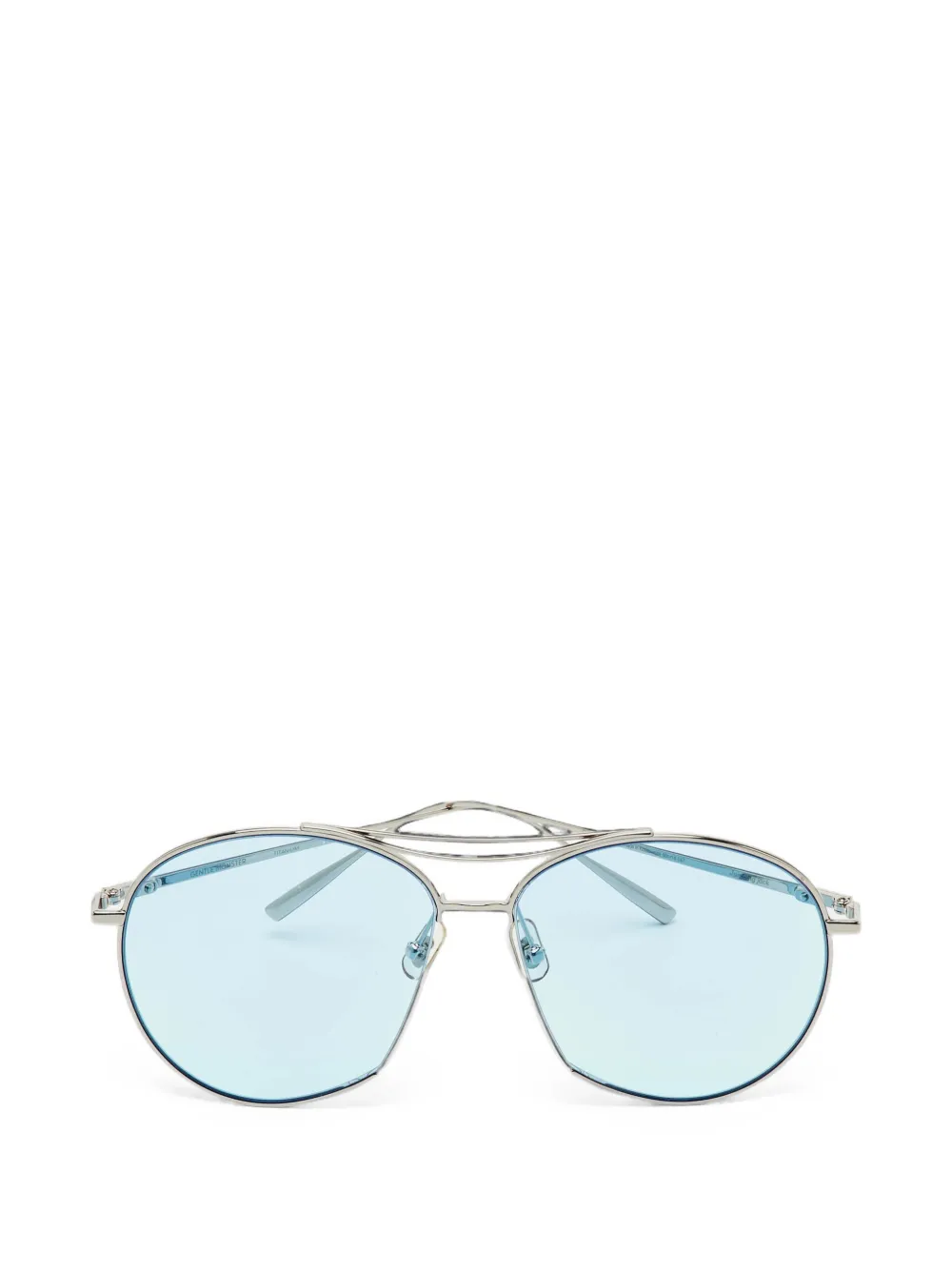 Burberry Pre-Owned lunettes de soleil Jumping Jack à monture pilote - Argent Burberry Pre-Owned lunettes de soleil Jumping Jack à monture pilote - Argent