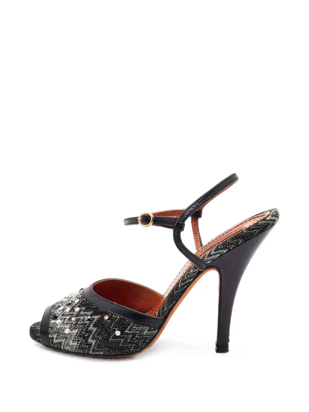 Missoni Pre-Owned heeled sandals - Noir Missoni Pre-Owned heeled sandals - Noir