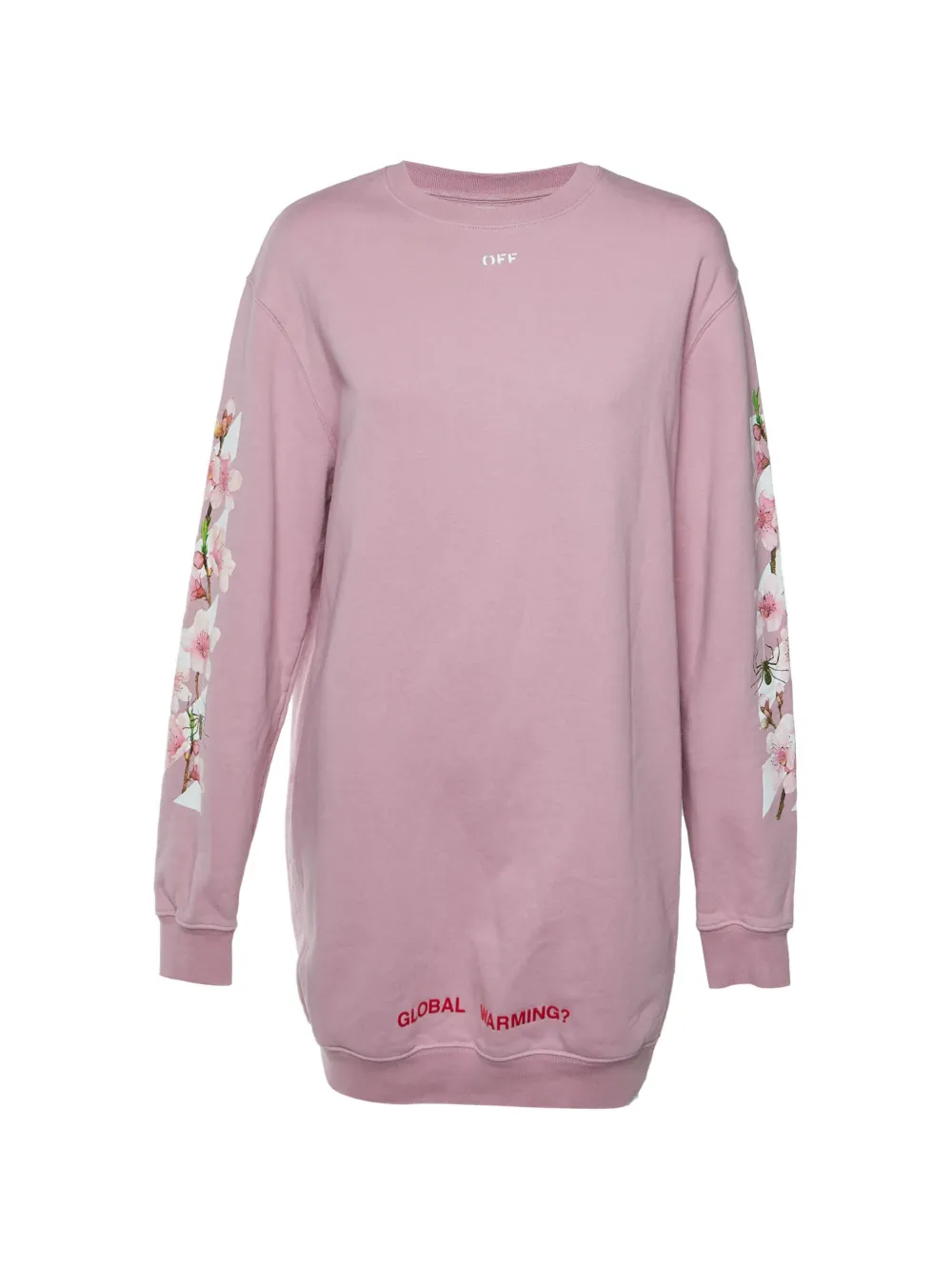 Off-White Pre-Owned Kleid mit grafischem Print - Rosa