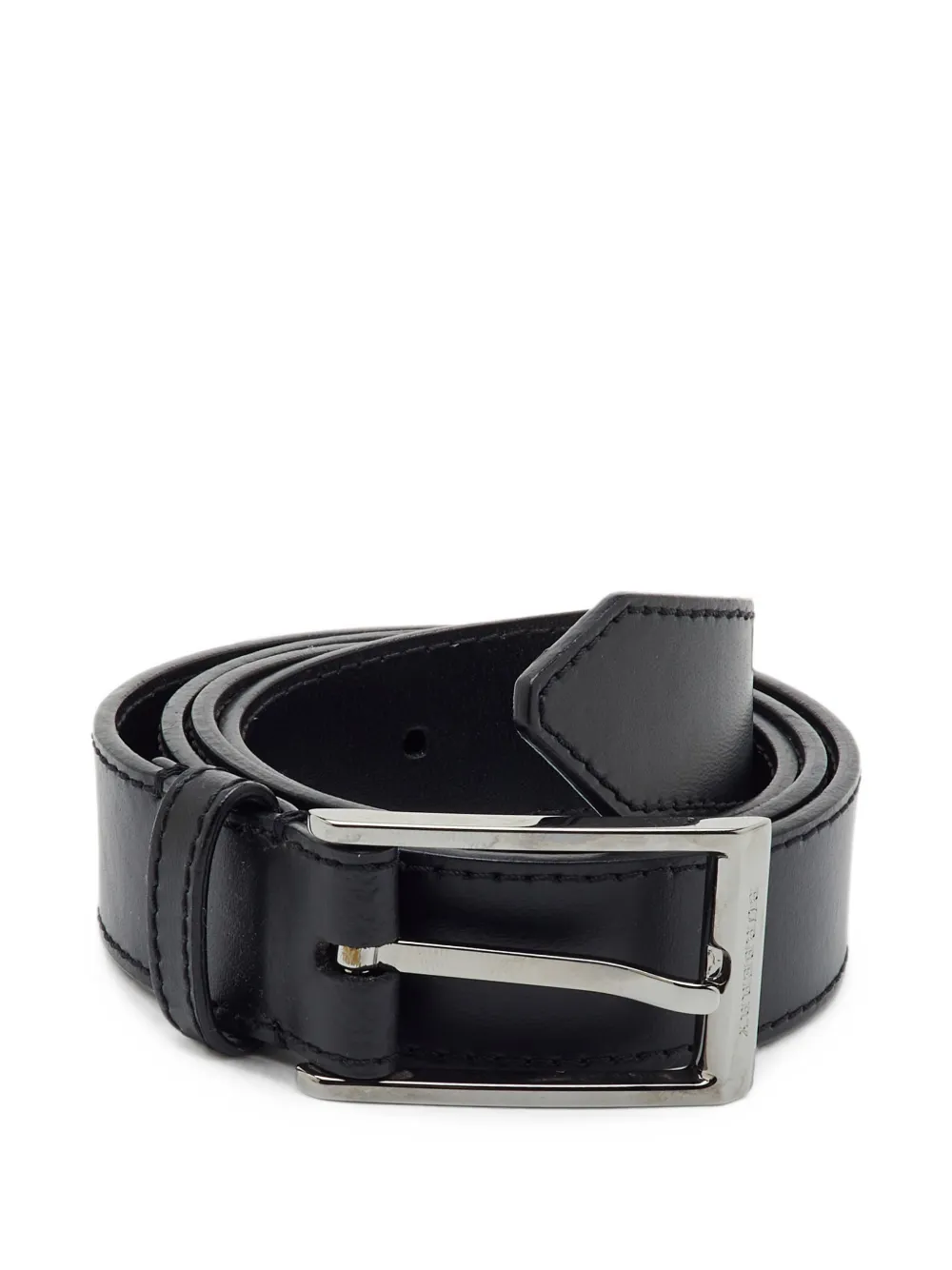Burberry Pre-Owned Cintura con fibbia - Nero