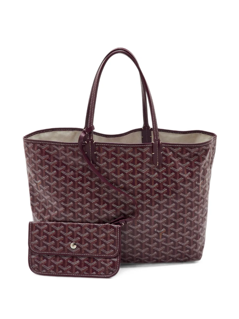 Goyard Pre-Owned cabas Saint Louis PM Goyardine (2013) - Rouge Goyard Pre-Owned cabas Saint Louis PM Goyardine (2013) - Rouge