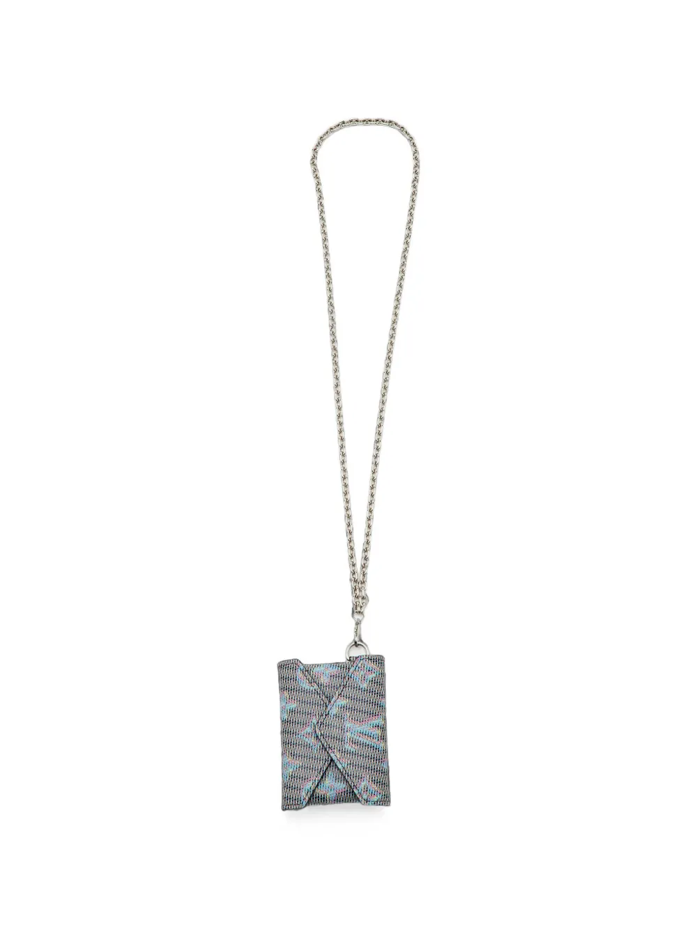 Louis Vuitton Pre-Owned Collana a catena Pop Kirigami 2019 - Argento