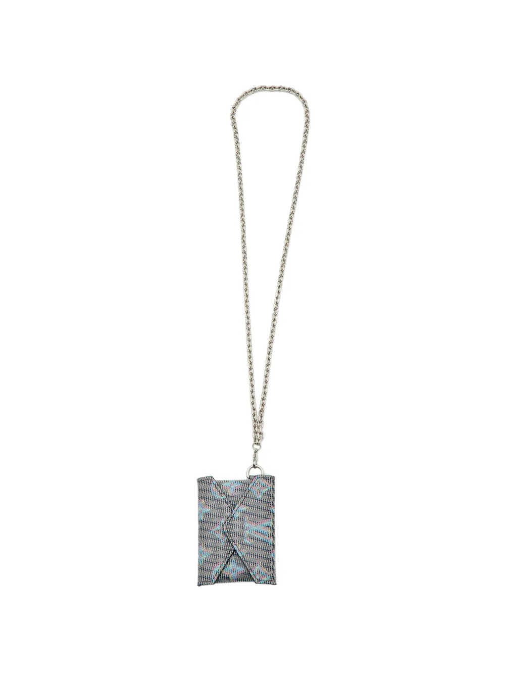 Louis Vuitton Pre-Owned Collana a catena Pop Kirigami 2019 - Argento
