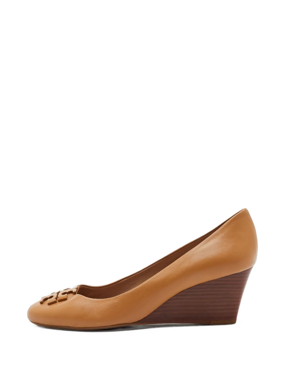 Tory Burch Lowell wedged pumps - Tons neutres Tory Burch Lowell wedged pumps - Tons neutres