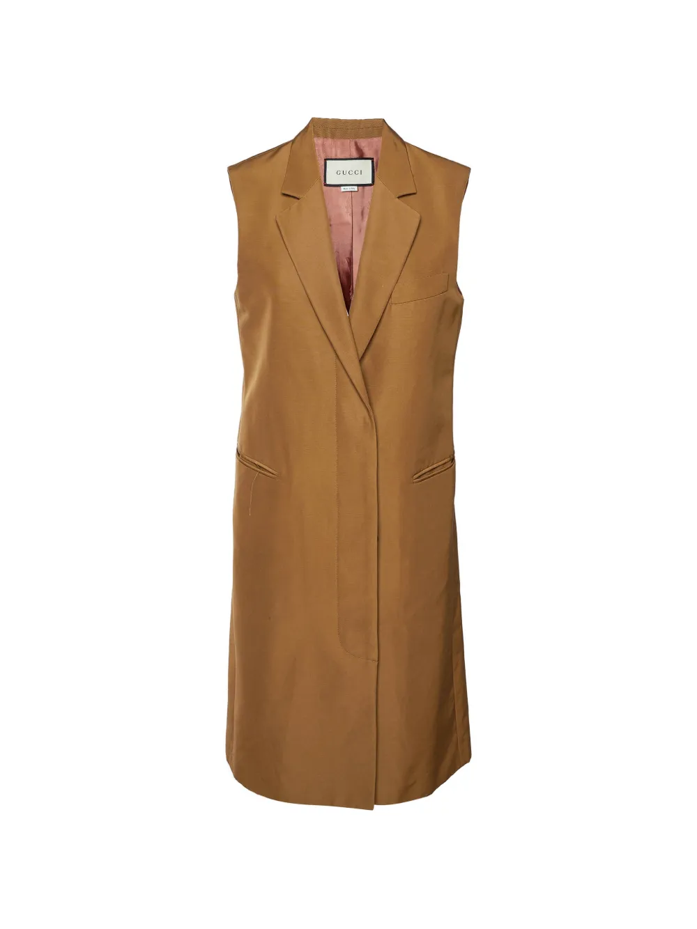 Gucci Pre-Owned Gilet smanicato - Marrone
