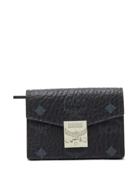 MCM Pre-Owned Patricia Visetos card case