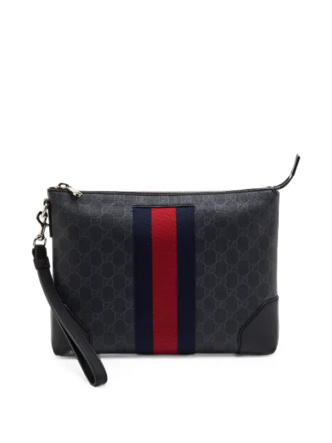 Gucci Pre-Owned GG 수프림 클러치
