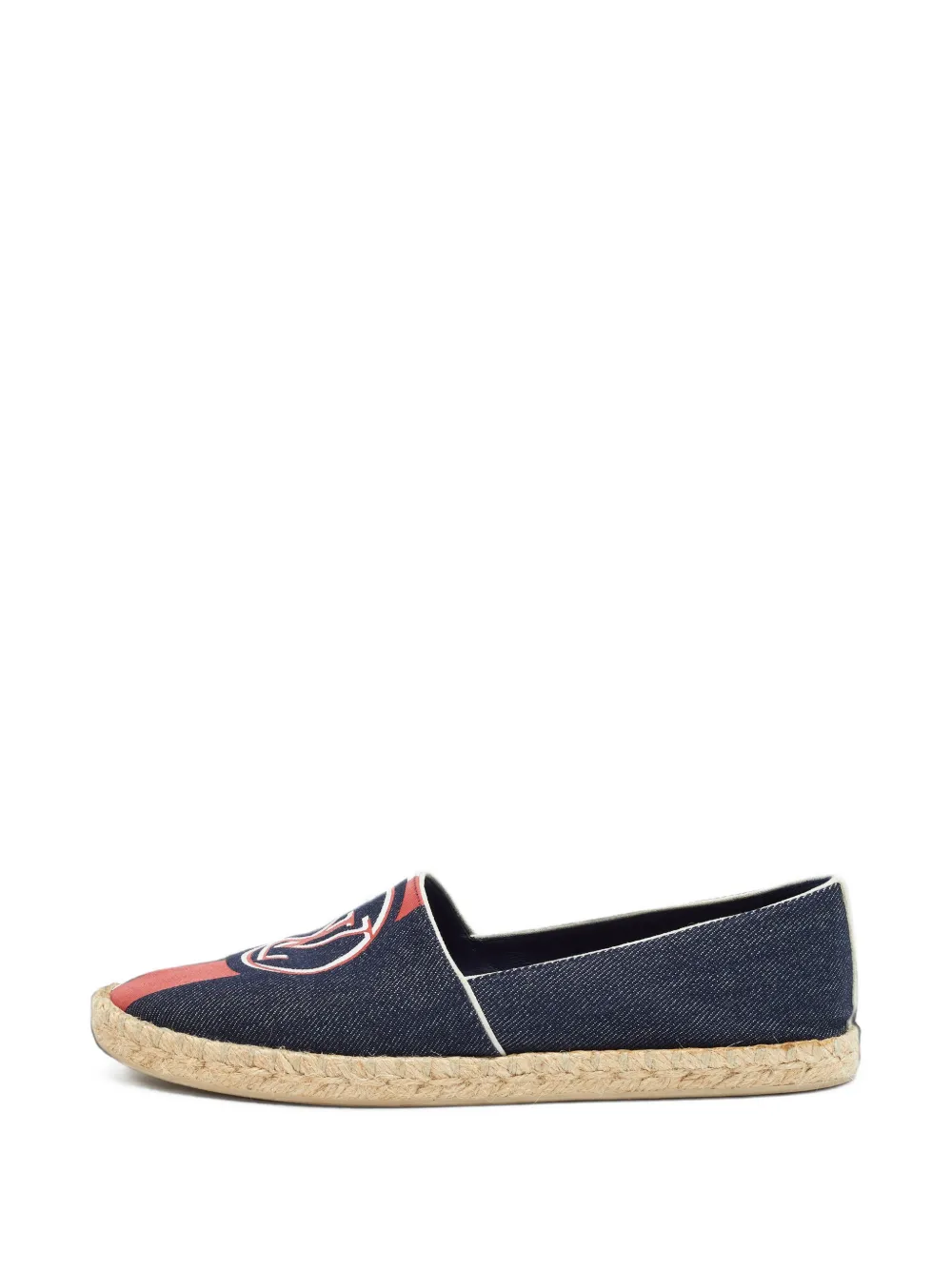 Louis Vuitton Pre-Owned espadrilles Postcard - Bleu Louis Vuitton Pre-Owned espadrilles Postcard - Bleu