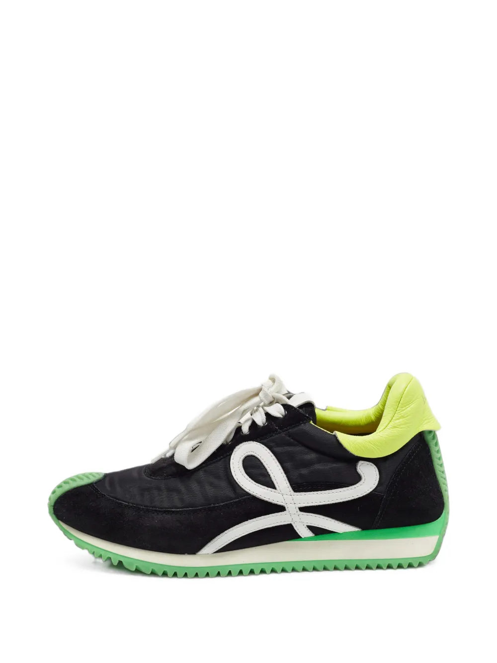 Loewe Pre-Owned baskets basses Flow Runner à motif Anagram - Noir Loewe Pre-Owned baskets basses Flow Runner à motif Anagram - Noir