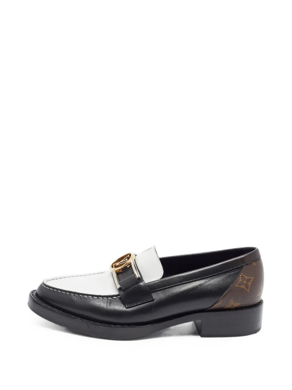 Louis Vuitton Pre-Owned Academy loafers - Noir Louis Vuitton Pre-Owned Academy loafers - Noir