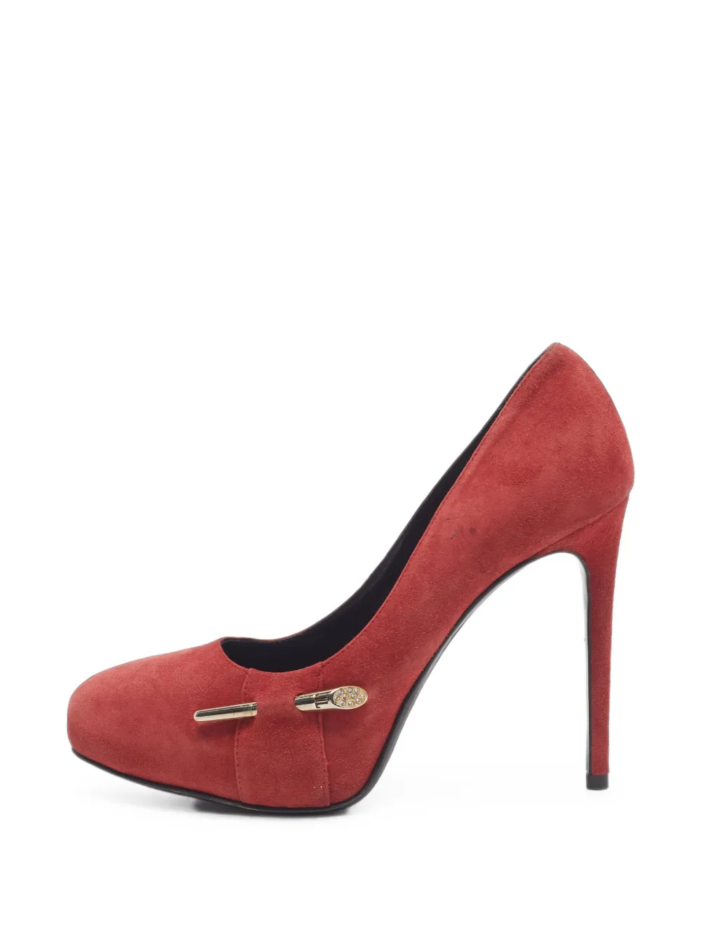 Loriblu escarpins en daim à plateforme - Rouge Loriblu escarpins en daim à plateforme - Rouge
