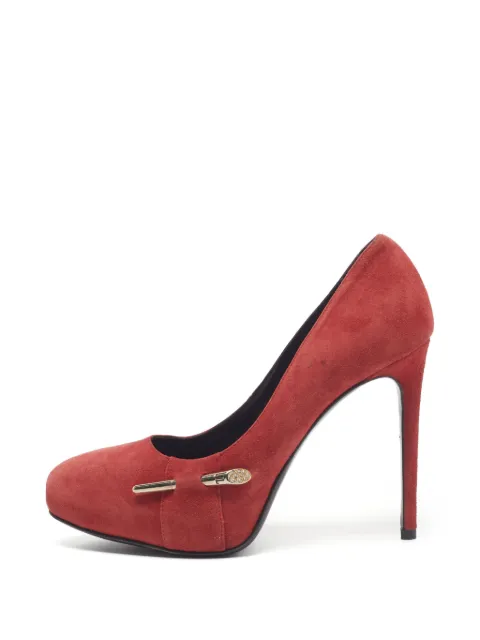 Loriblu platform suede pumps