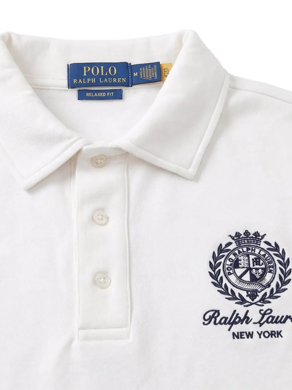 Polo Ralph Lauren Poloshirt met geborduurd logo Wit