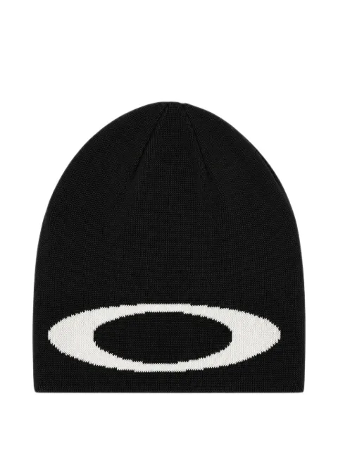Oakley Ellipse logo-intarsia beanie hat
