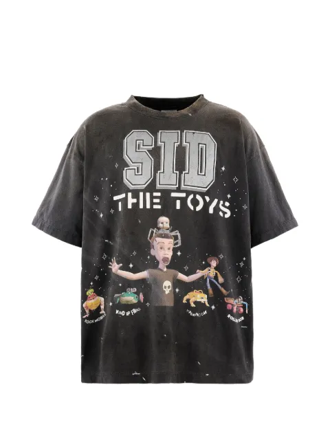 SAINT MXXXXXX x Toy Story Pixar Sid-print T-shirt