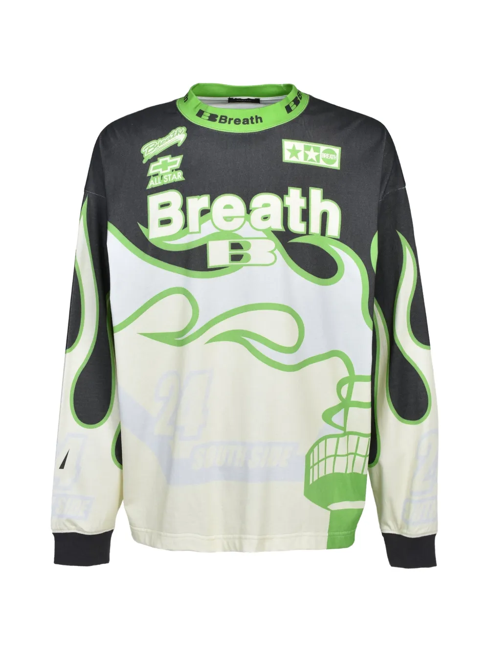 BREATH Racing graphic-print long-sleeve T-shirt