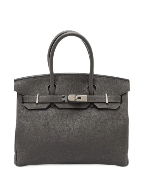 Hermès Pre-Owned tote Birkin 30 con cierre giratorio 2019