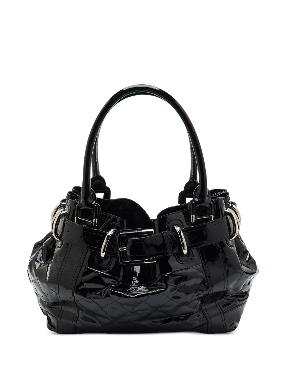 Burberry Pre-Owned Beaton quilted tote bag - Black