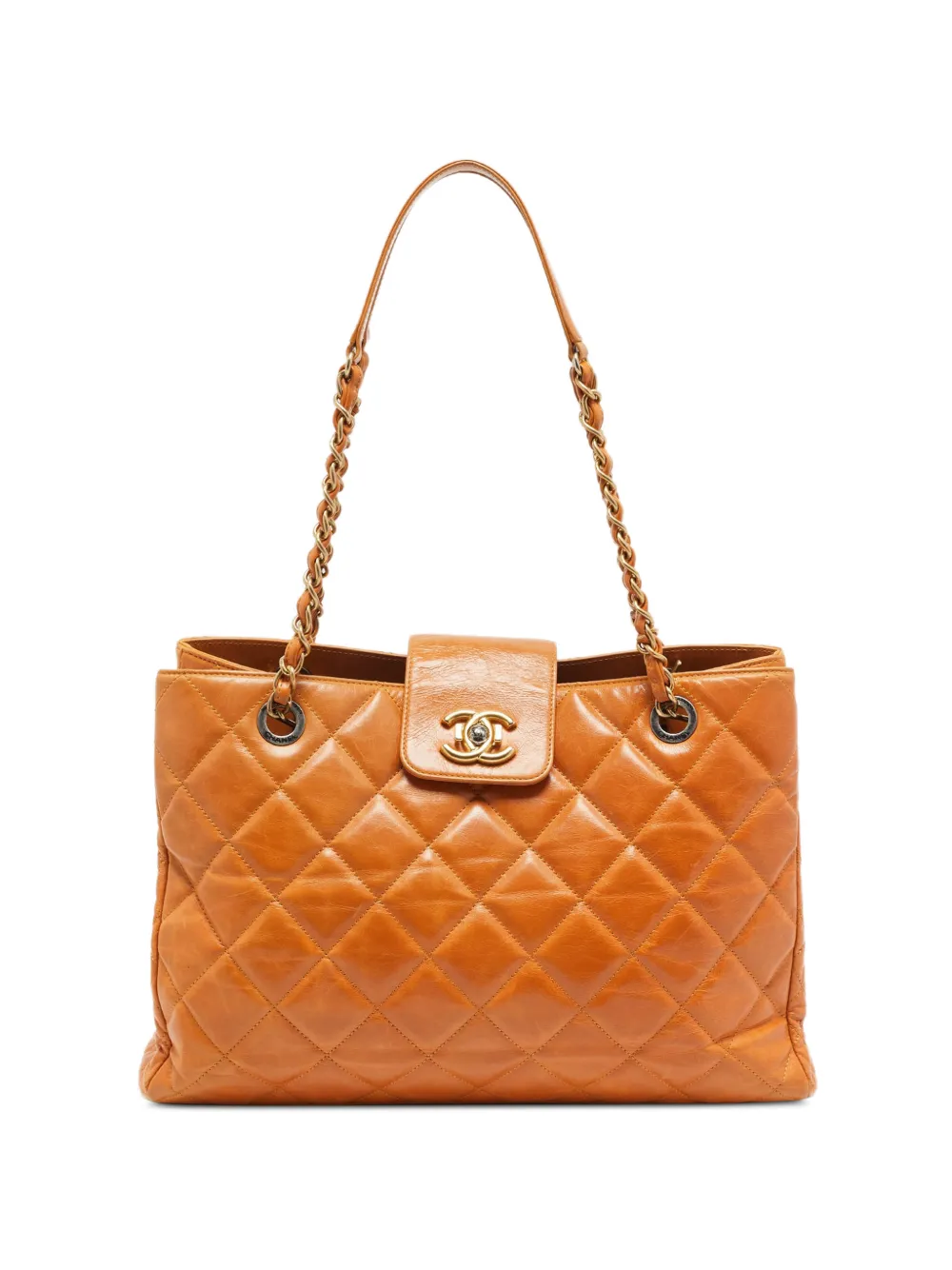 CHANEL Pre-Owned 2015-2016 Daily Walk quilted tote bag - Brown