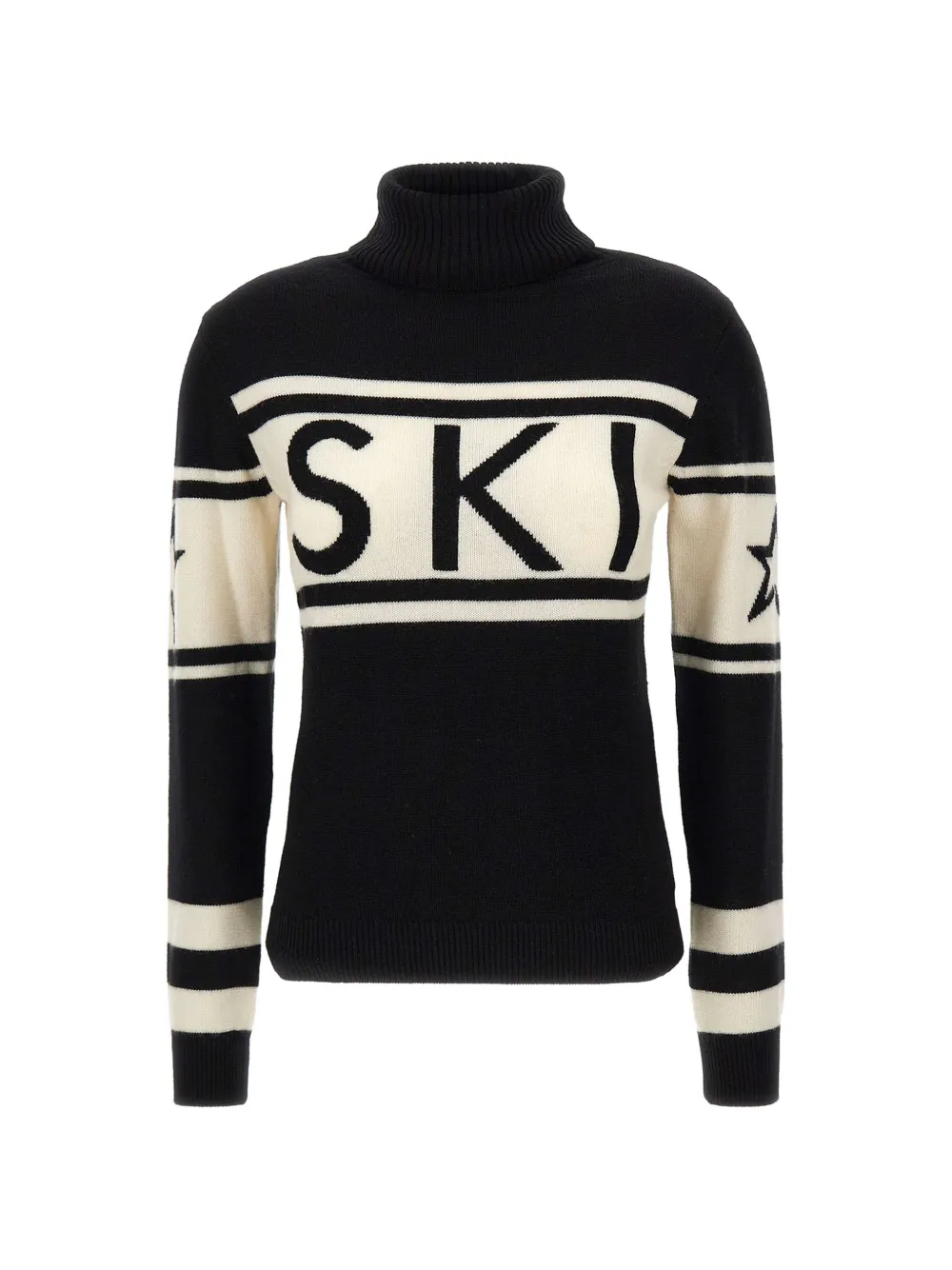 Perfect Moment Schild merino wool sweater - Noir